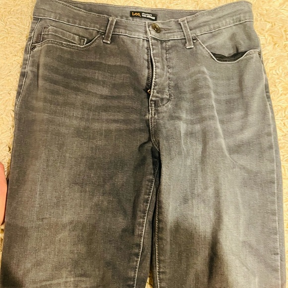Lee slim straight stretchy jeans size 6 - Picture 4 of 7